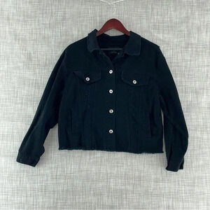 Love Tree Women's size Small Distressed Jean jacket 9610